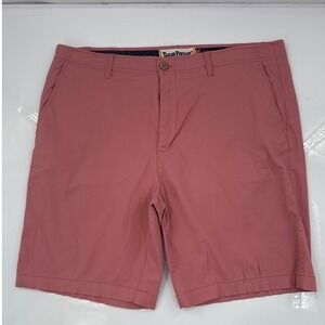 Tailor Vintage Greenwich Luxe Performance Shorts Mens 40 Pink Slim Fit 9 Inseam